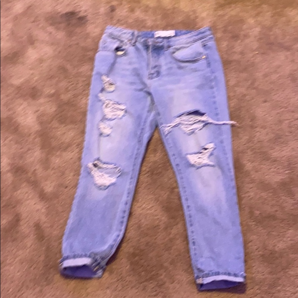 Light washed jeans